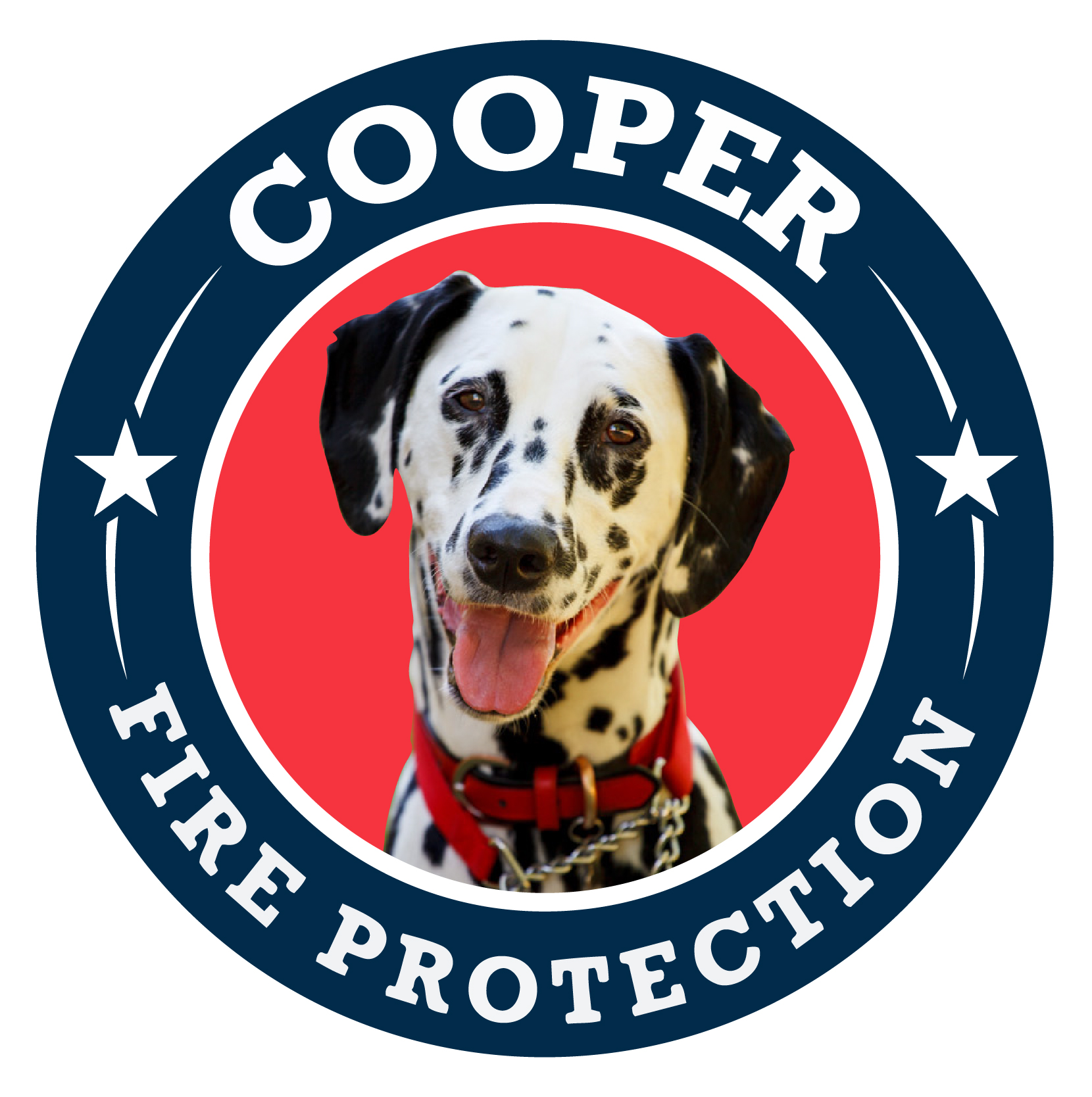 Spot the dalmatian, our fire protection mascot